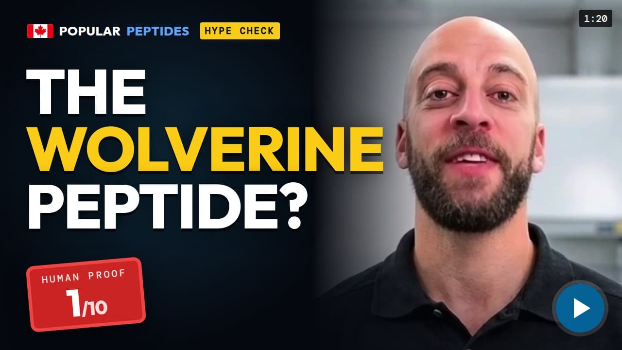 BPC-157: the Wolverine peptide vs. the studies — video