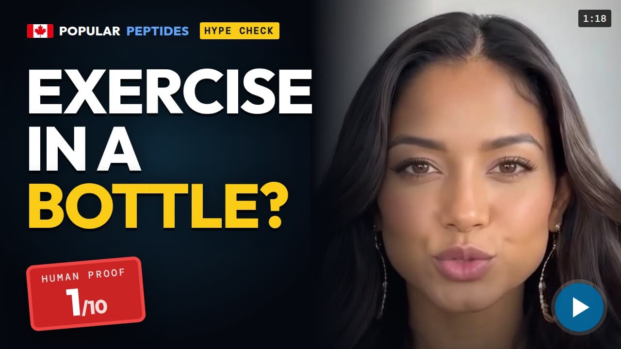 MOTS-c: exercise in a bottle vs. the studies — video