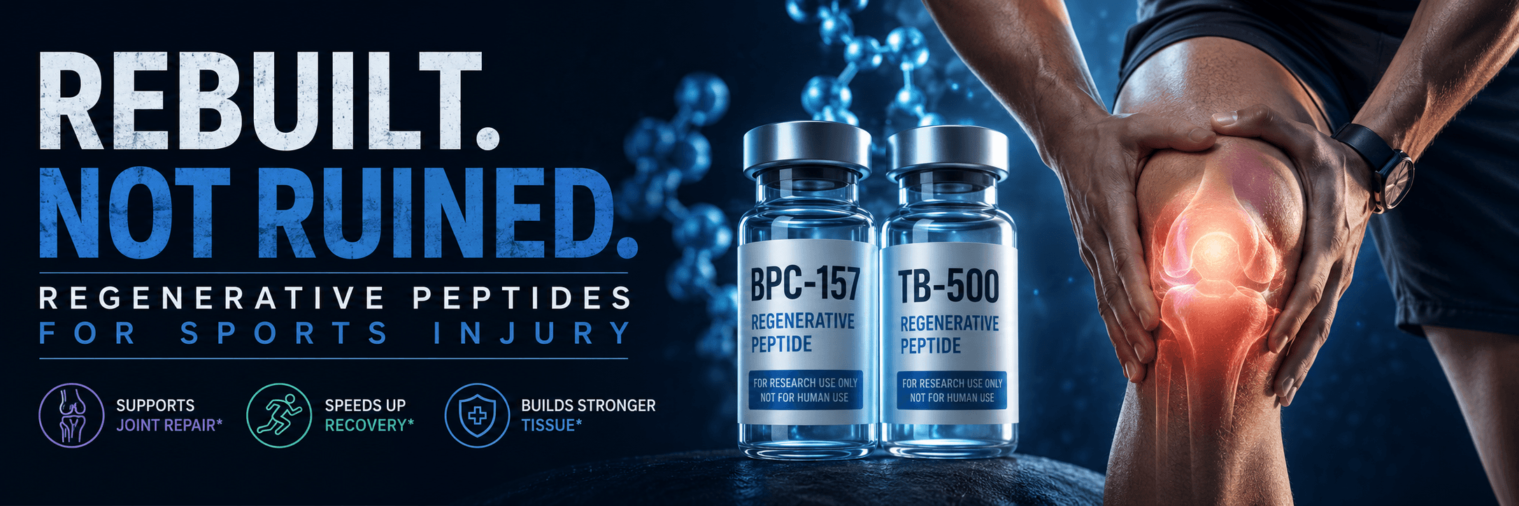 Regenerative Peptides and Tissue-Repair Research: BPC-157, TB-500, and GHK-Cu