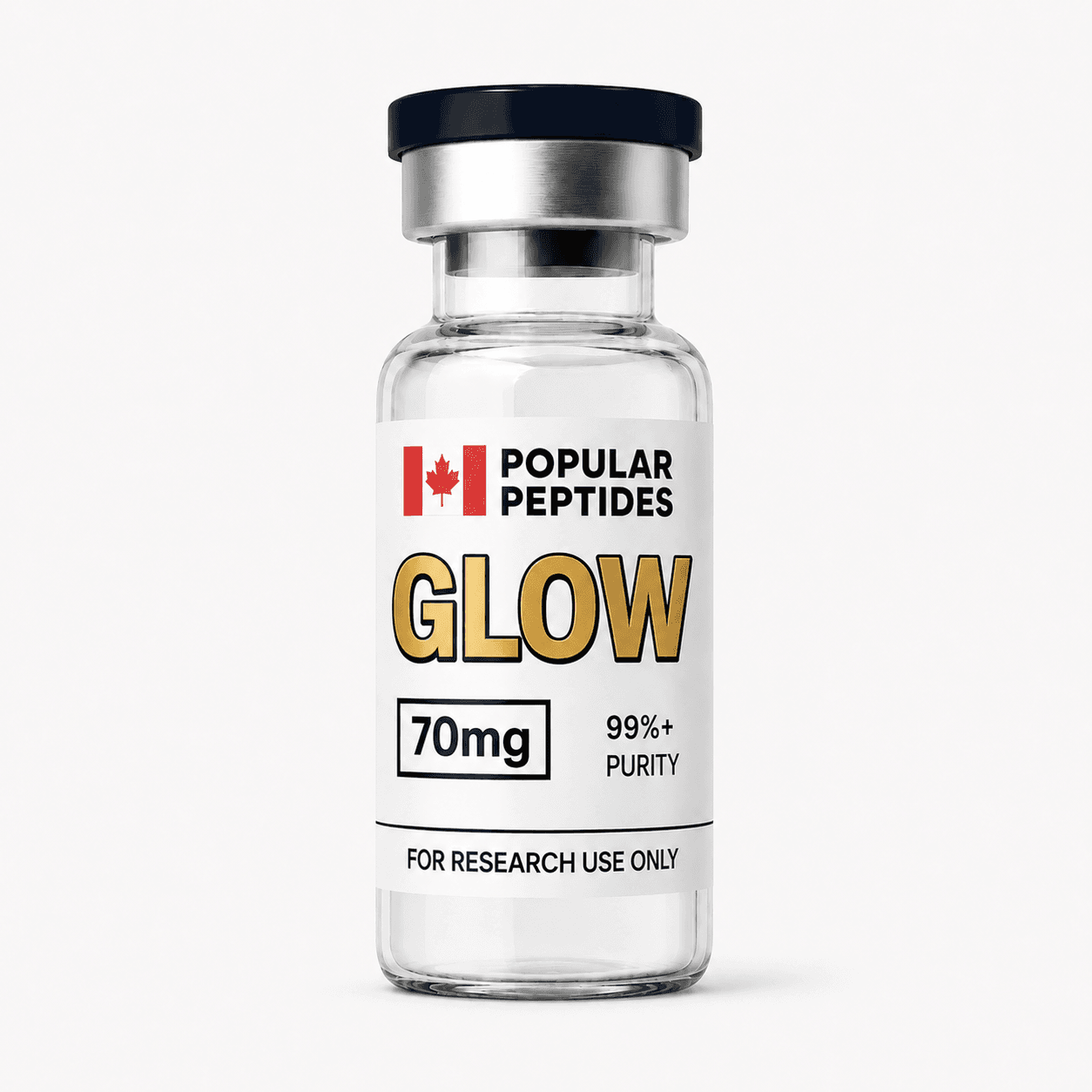 GLOW 70mg vial
