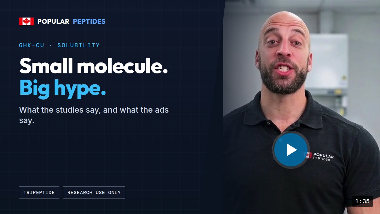 GHK-Cu: hype vs. what the studies say — video thumbnail
