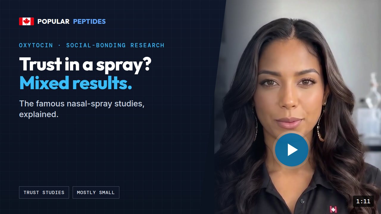 Oxytocin: the love-hormone hype check — video thumbnail