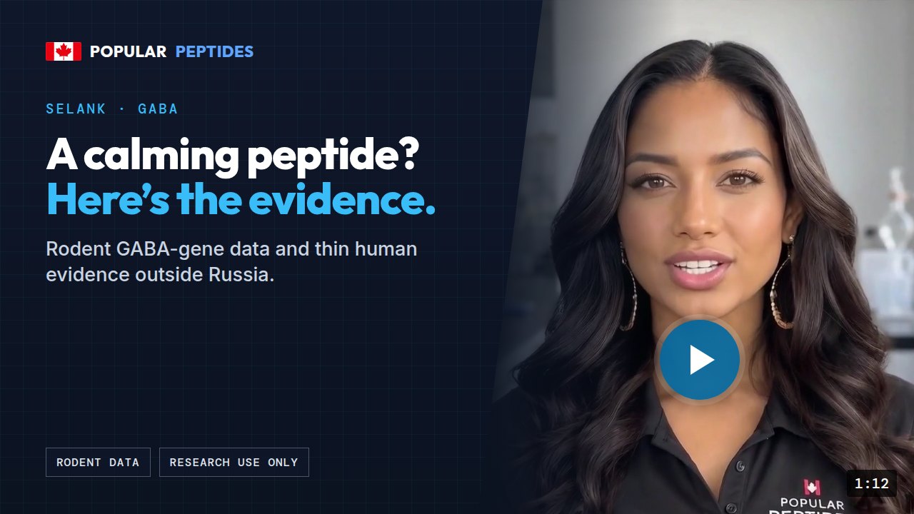 Semax & Selank: Russian brain peptides vs. the studies — video thumbnail